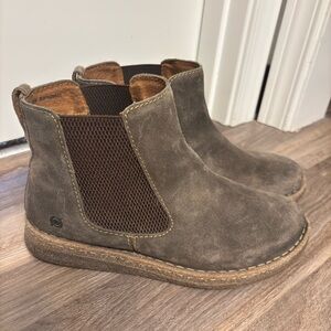 Born Suede Chelsea Boots